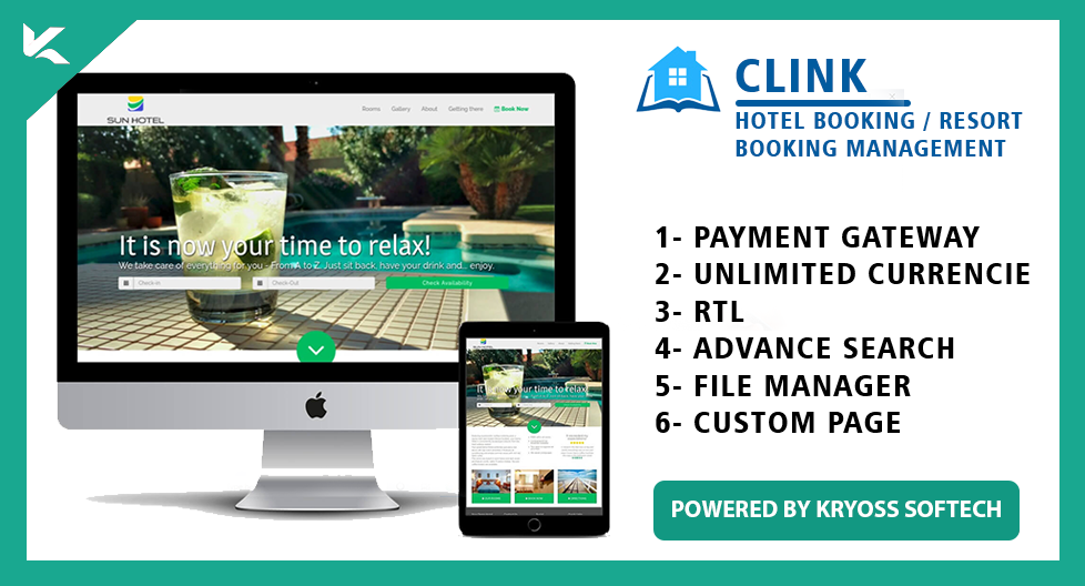 CLink - Hotel Booking, Resort Booking Management